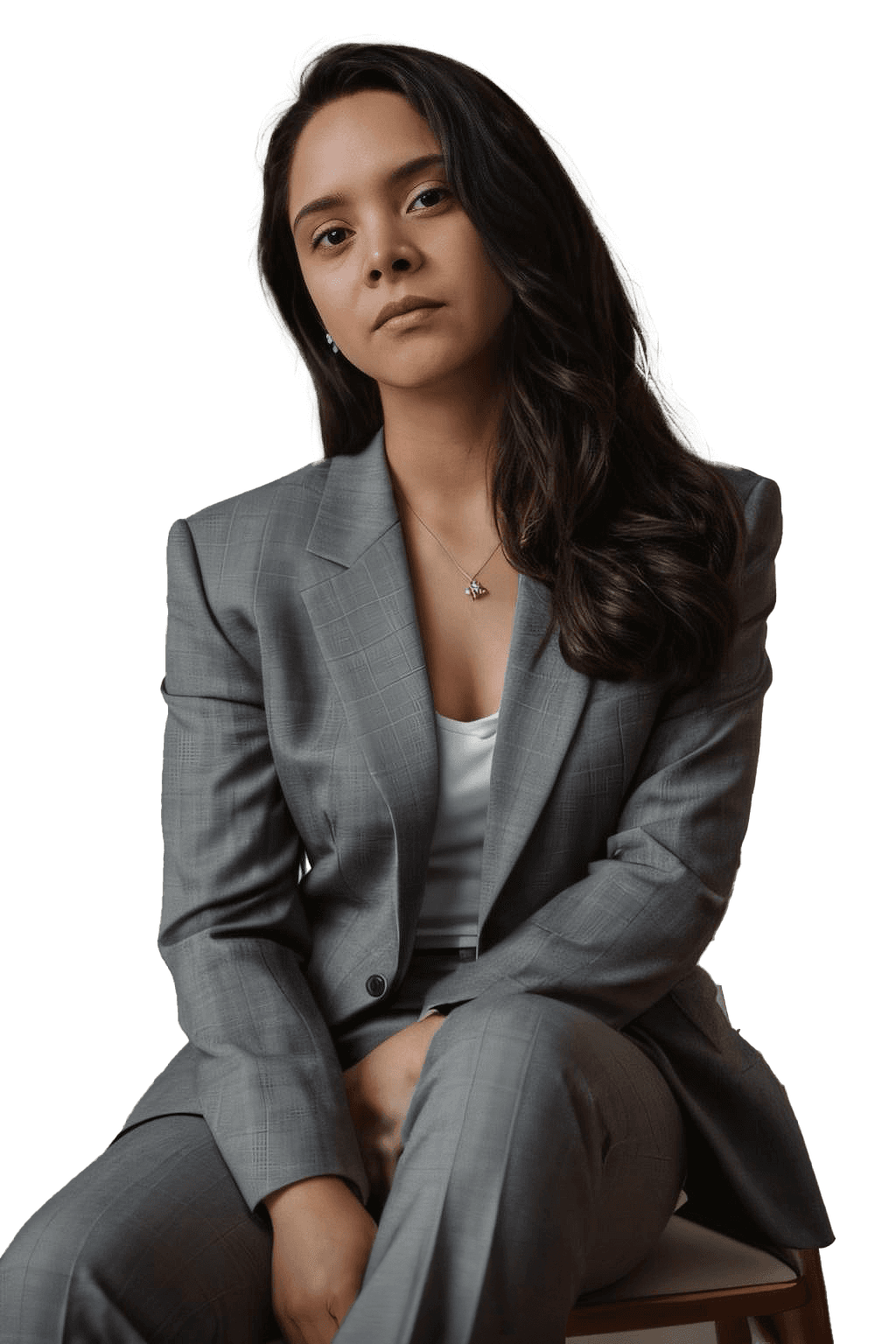 Brenda Haiko - Psicóloga especializada en arte terapia, sonriendo en su consultorio